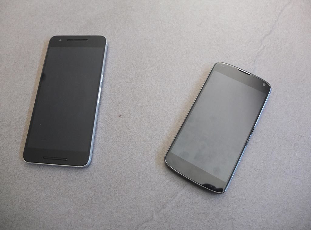 nexus 4 et nexus 6p