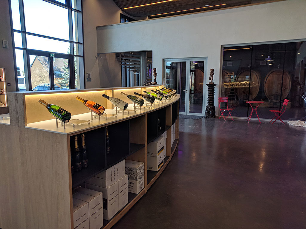 Visite cave vins Cattin Alsace