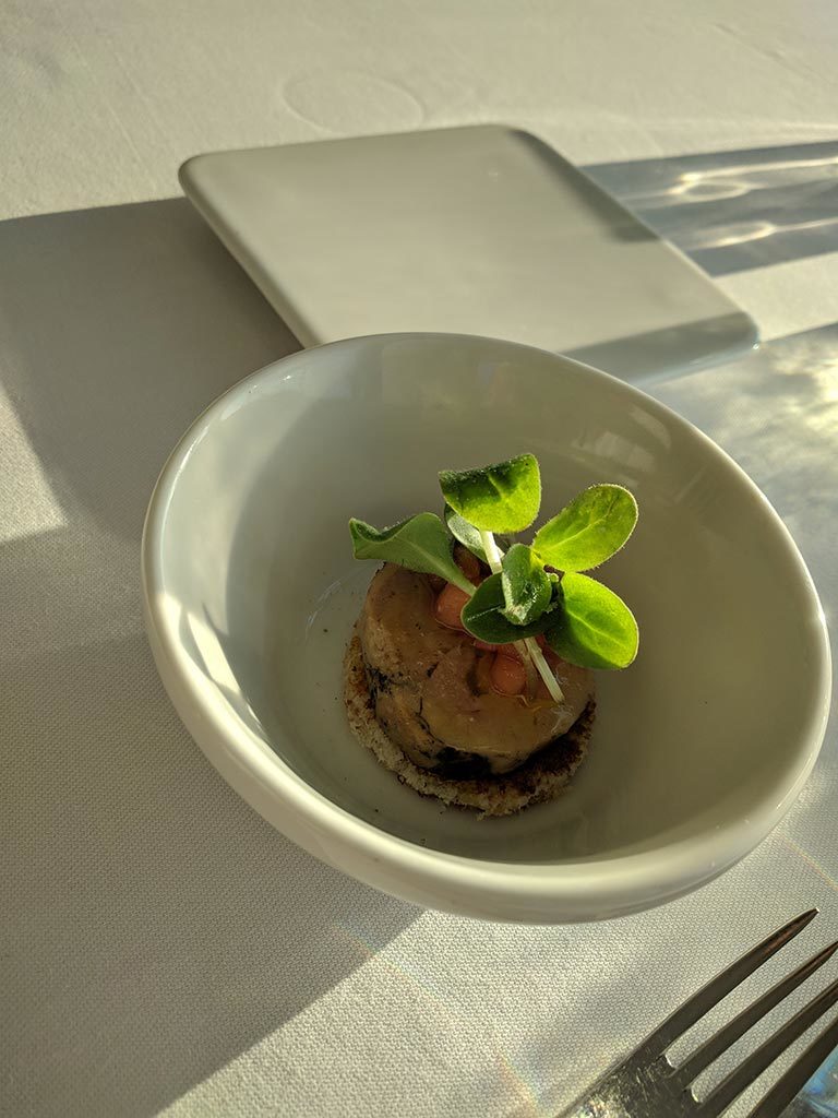 La table Le Môle Passedat à Marseille