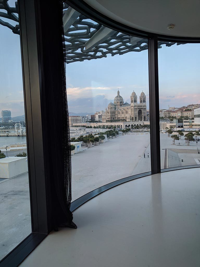 La table Le Môle Passedat à Marseille