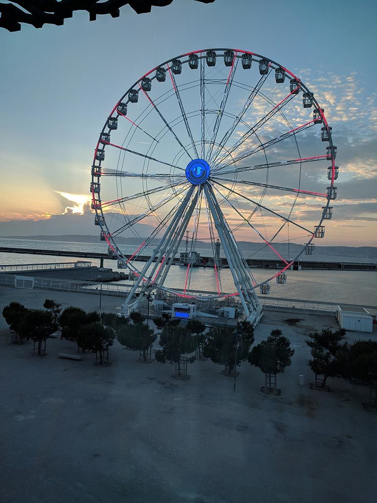 La table Le Môle Passedat à Marseille