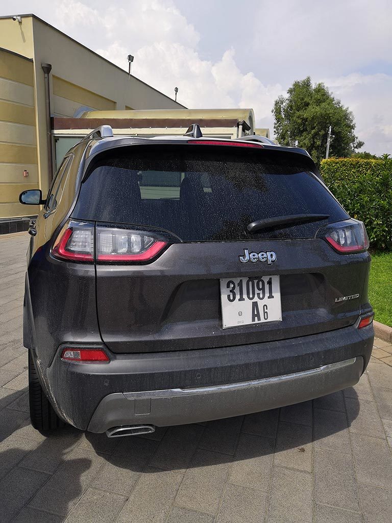 Jeep Cherokee en Sicile