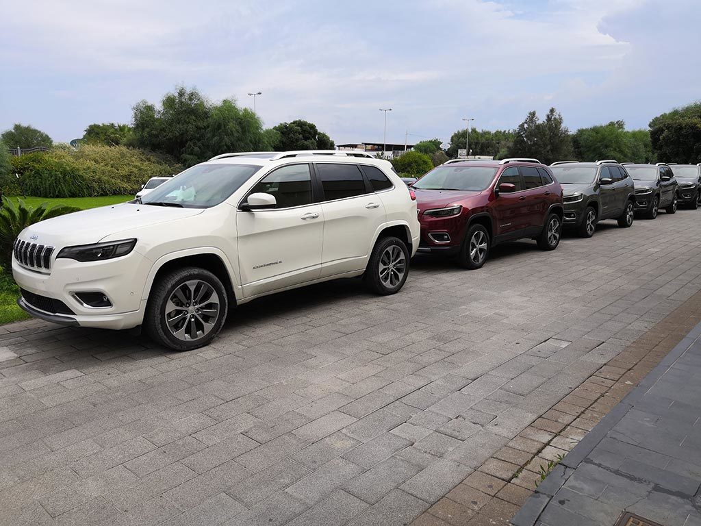 Jeep Cherokee en Sicile