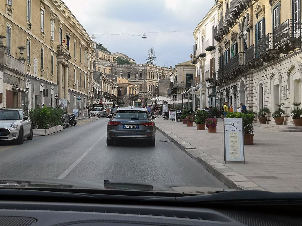 Jeep Cherokee en Sicile