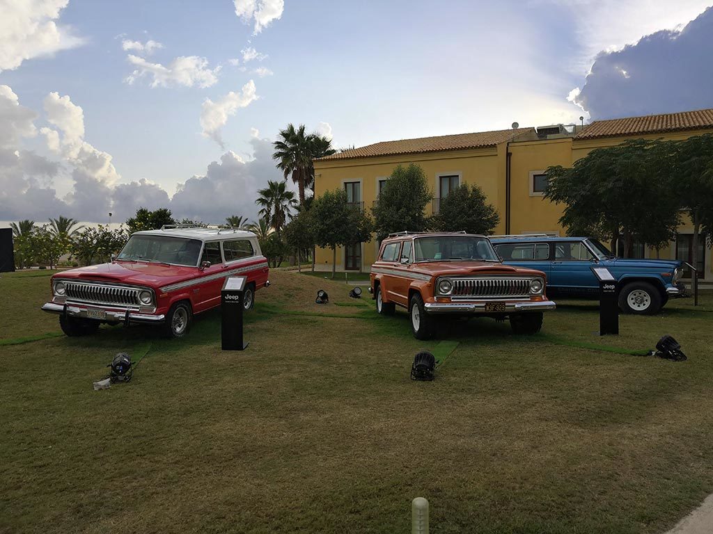 Jeep Cherokee en Sicile