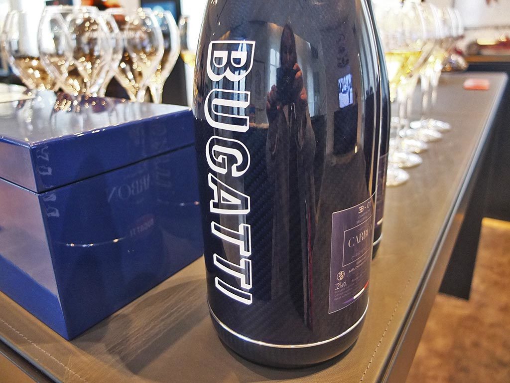 Champagne Carbon partenariat Bugatti