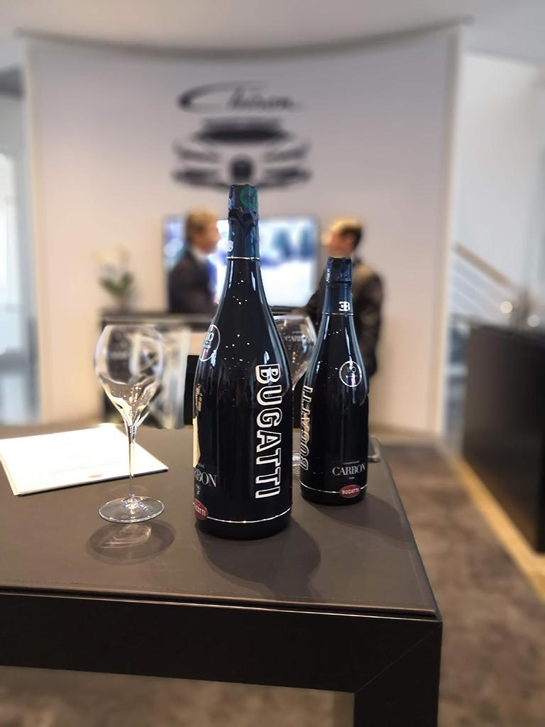 Champagne Carbon partenariat Bugatti