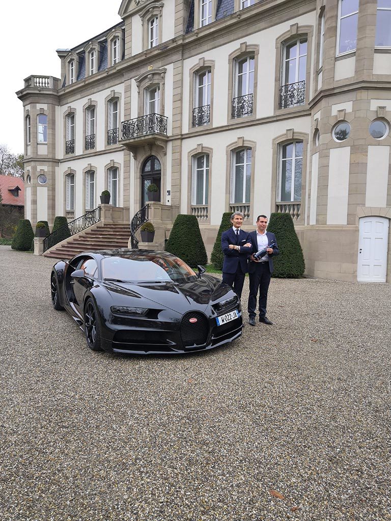 Champagne Carbon partenariat Bugatti