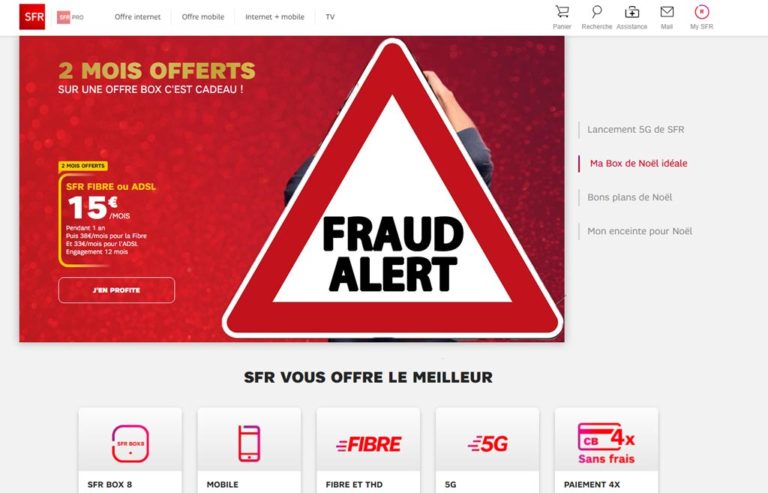 sfr tentative arnaque par le service commercial